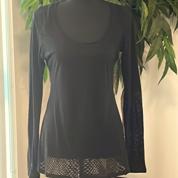 (EUC) Express Sheer Casual Top - Picture 1 of 4